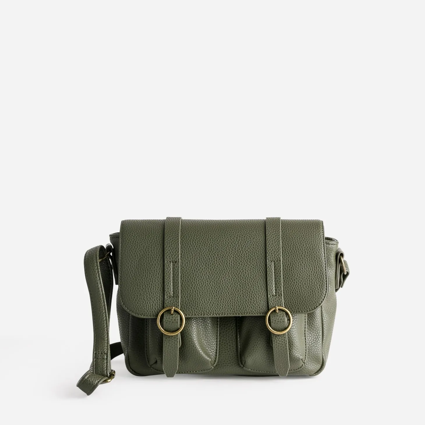 Sac besace kaki