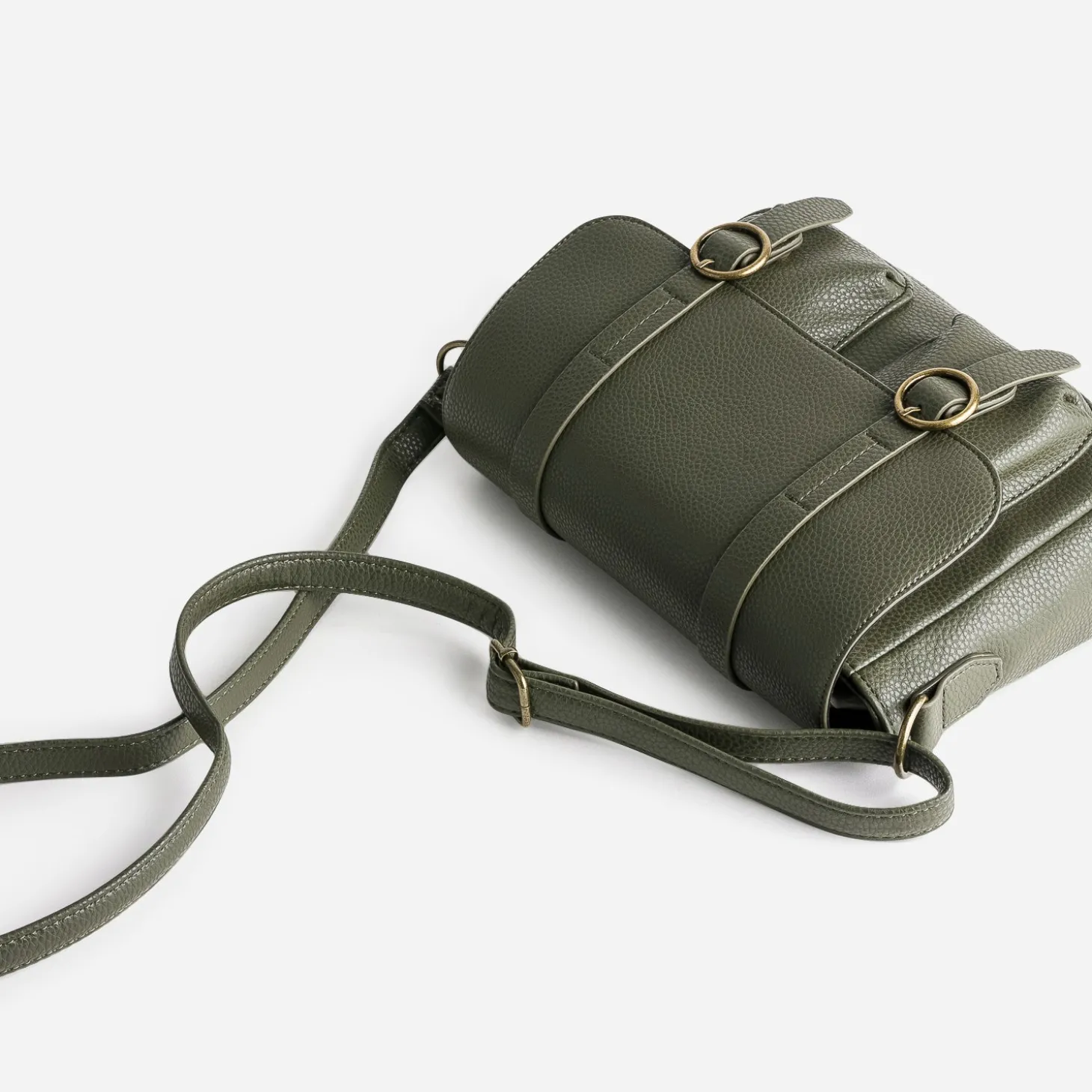 Sac besace kaki