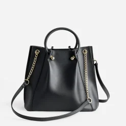 Sac noir forme seau
