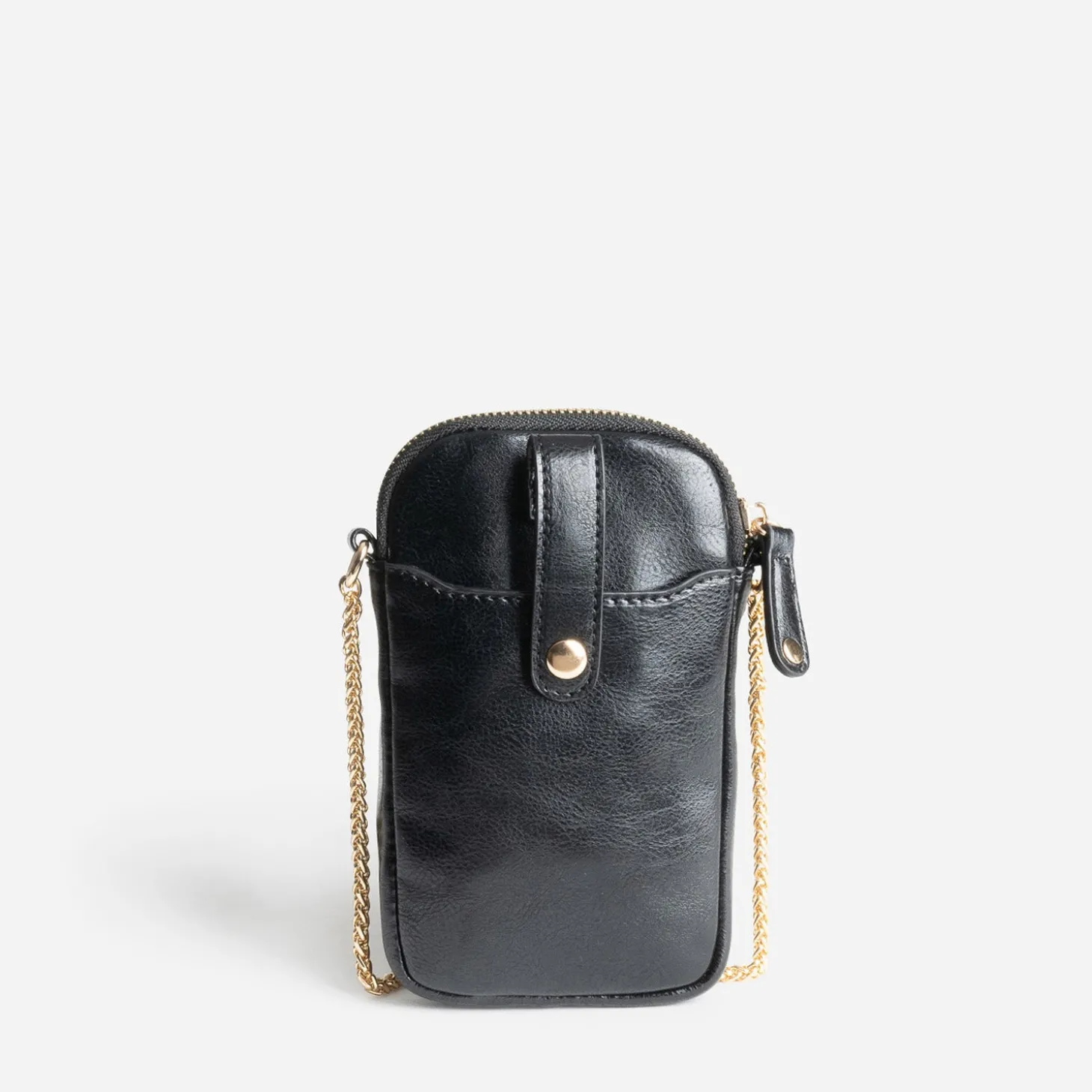 Sac noir pour téléphone portable