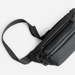 Sac-banane noir mat