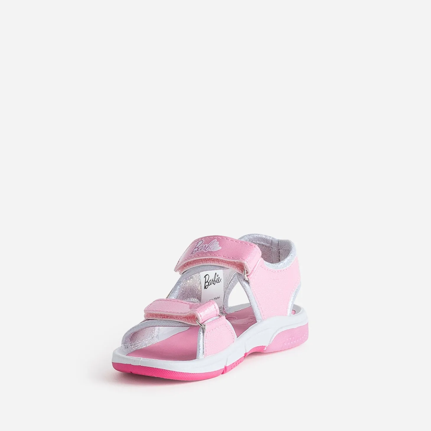 Sandale BARBIE rose pailletée semelle lumineuse