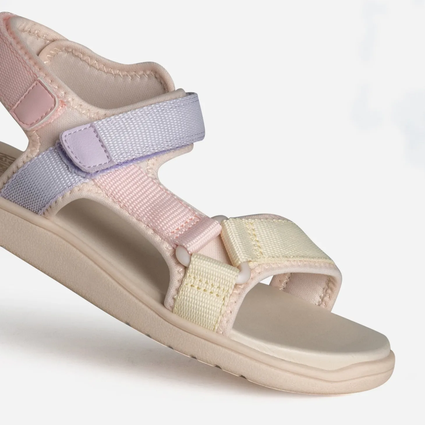 Sandale BUGGY pastel à scratchs