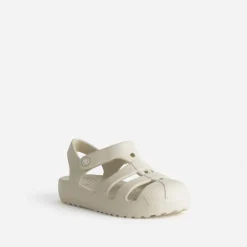 Sandale CROCS beige à scratchs