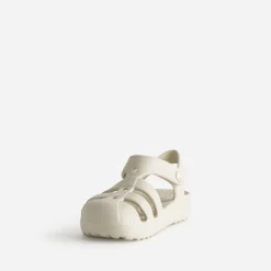 Sandale CROCS beige à scratchs