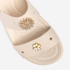 Sandale CROCS écrue à plateforme