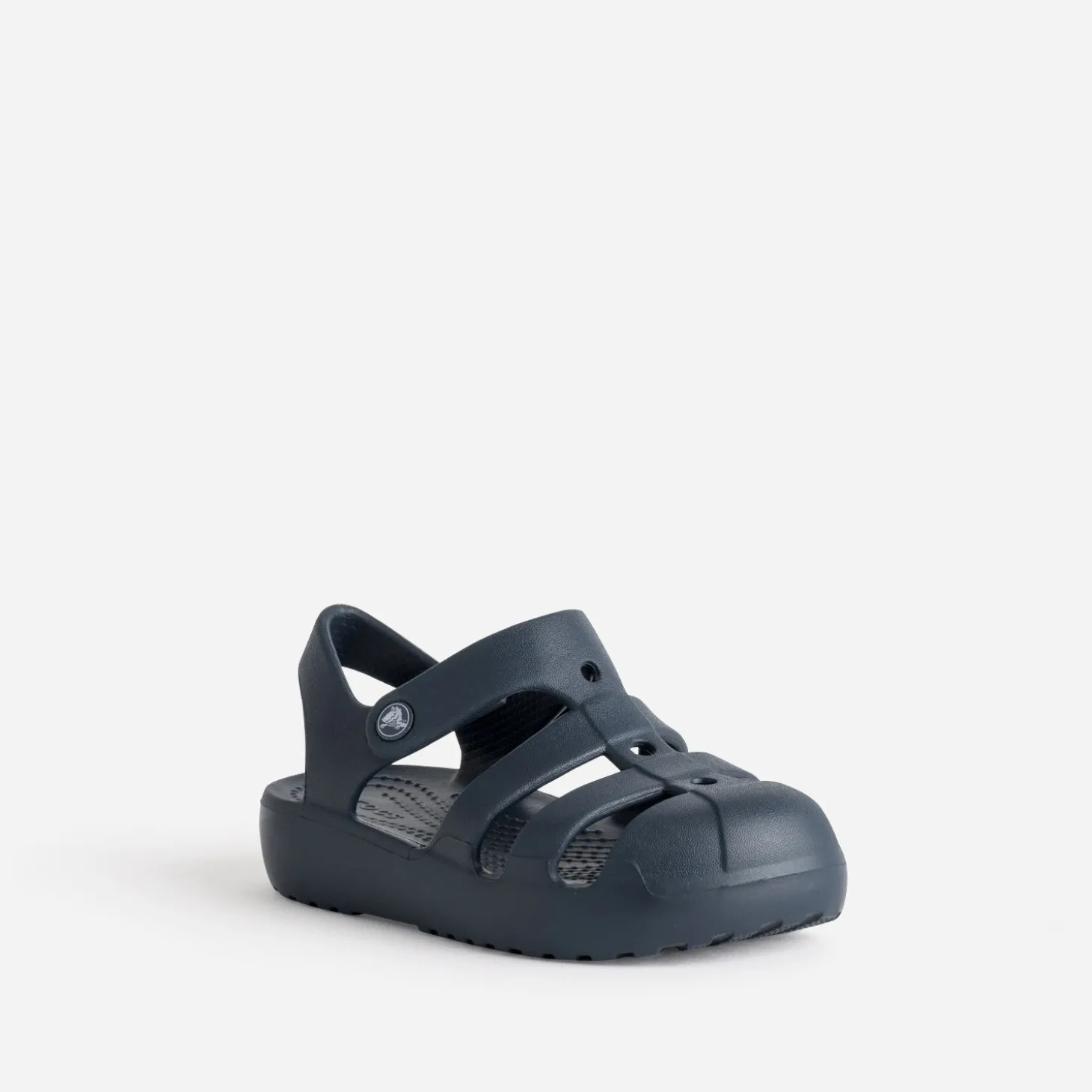 Sandale CROCS marine à scratchs
