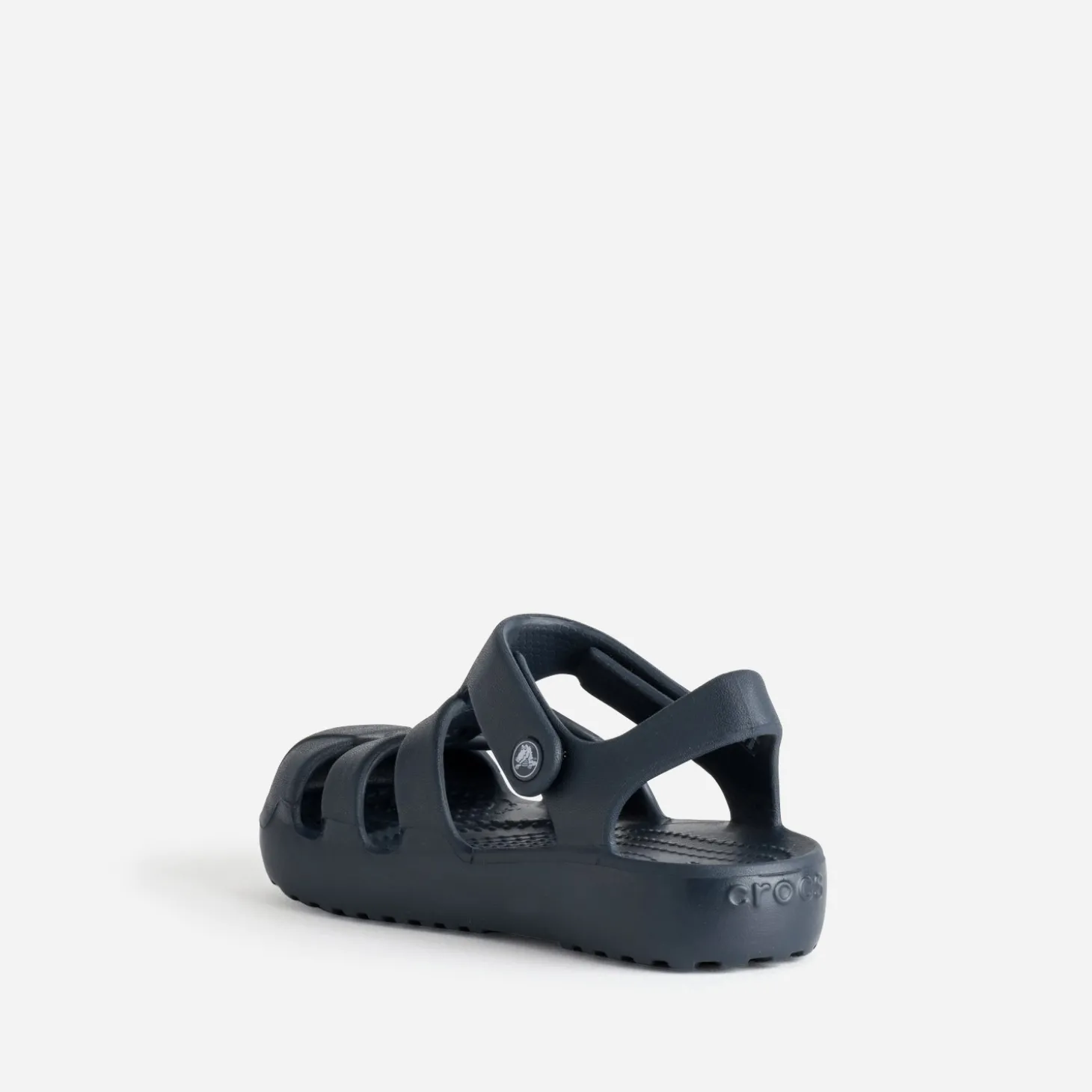 Sandale CROCS marine à scratchs