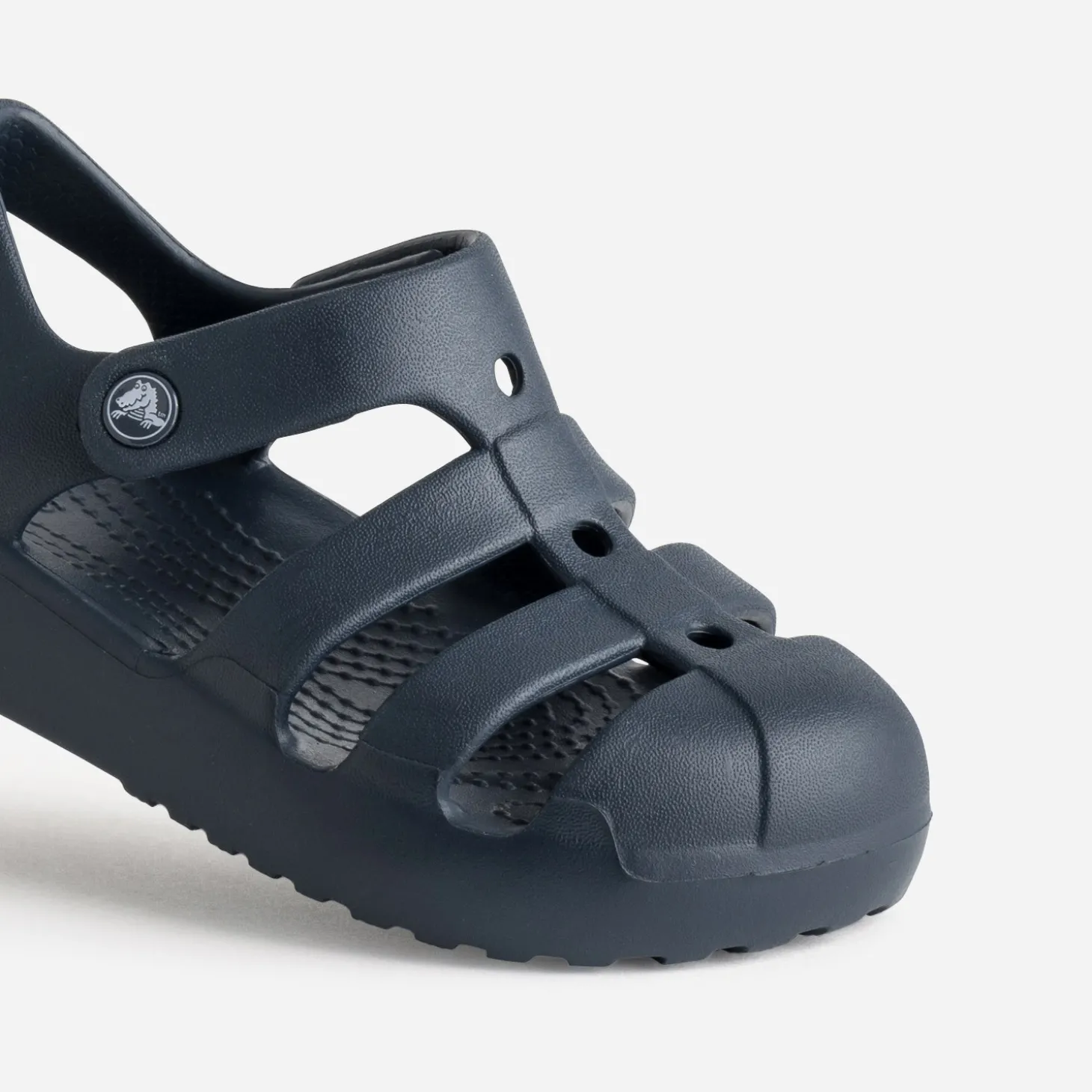 Sandale CROCS marine à scratchs