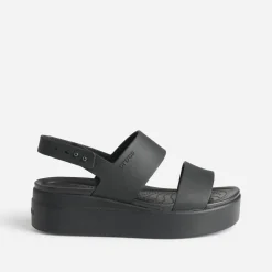 Sandale CROCS noire à plateforme