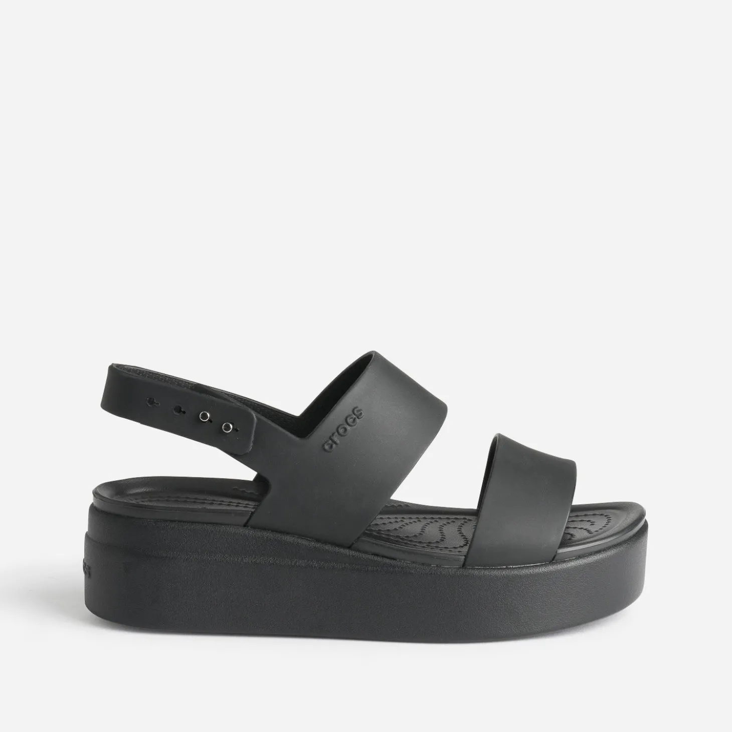 Sandale CROCS noire à plateforme