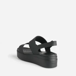 Sandale CROCS noire à plateforme