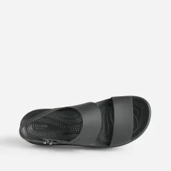 Sandale CROCS noire à plateforme