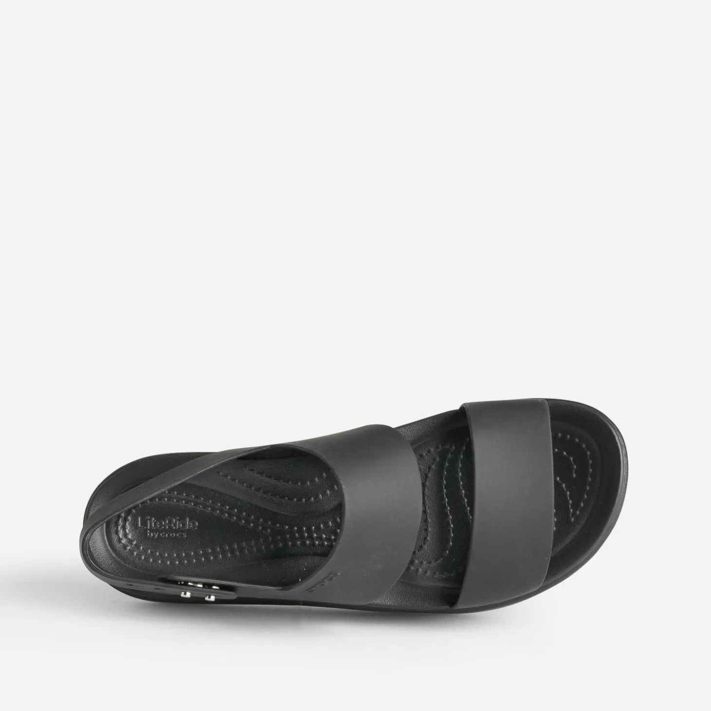 Sandale CROCS noire à plateforme