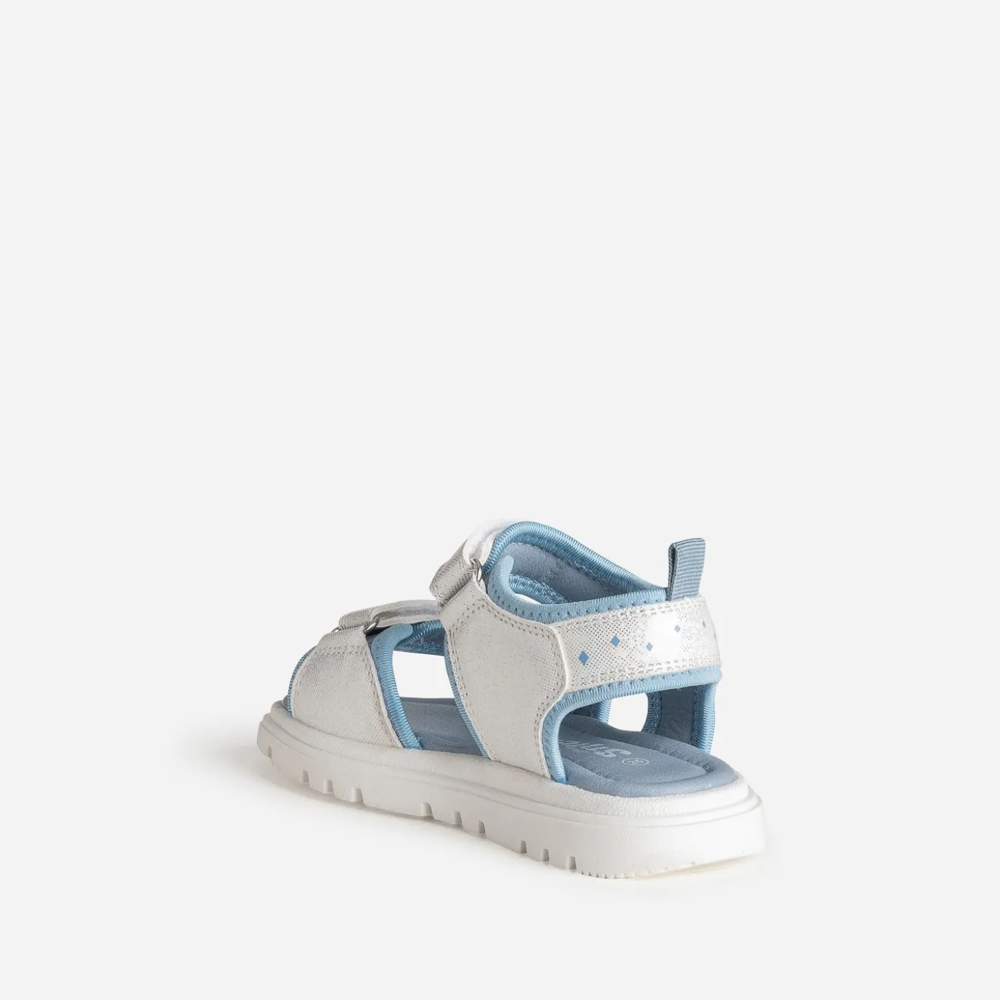 Sandale LILO & STITCH blanche et bleue