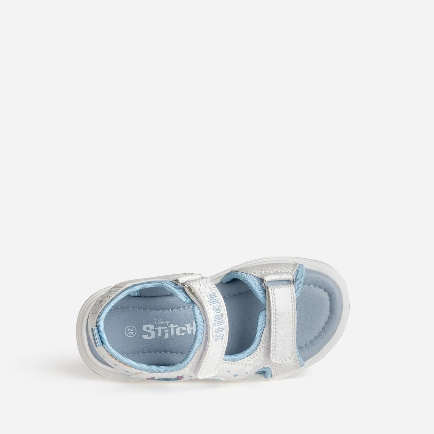 Sandale LILO & STITCH blanche et bleue