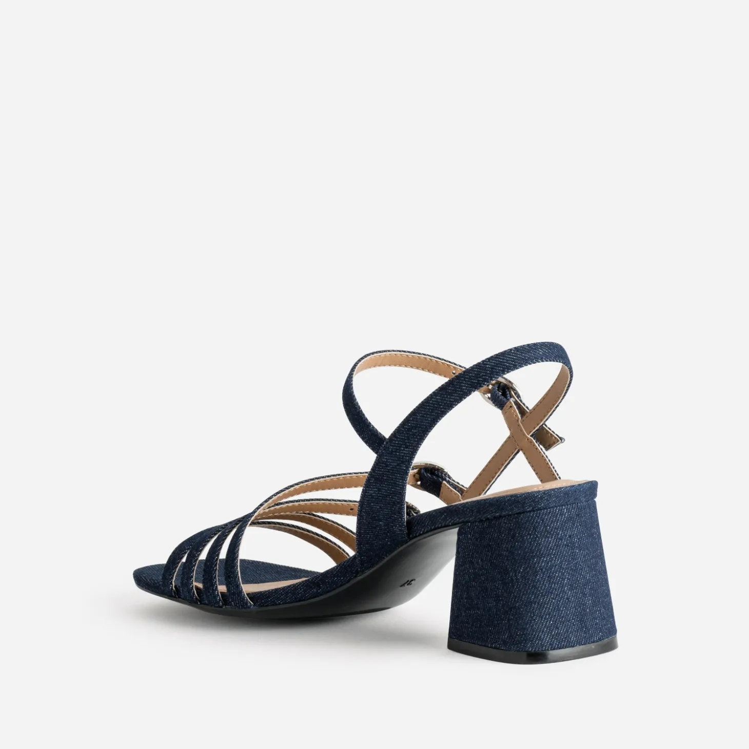Sandale marine en jean