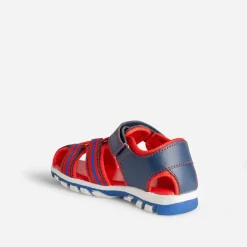 Sandale SPIDER-MAN marine et rouge