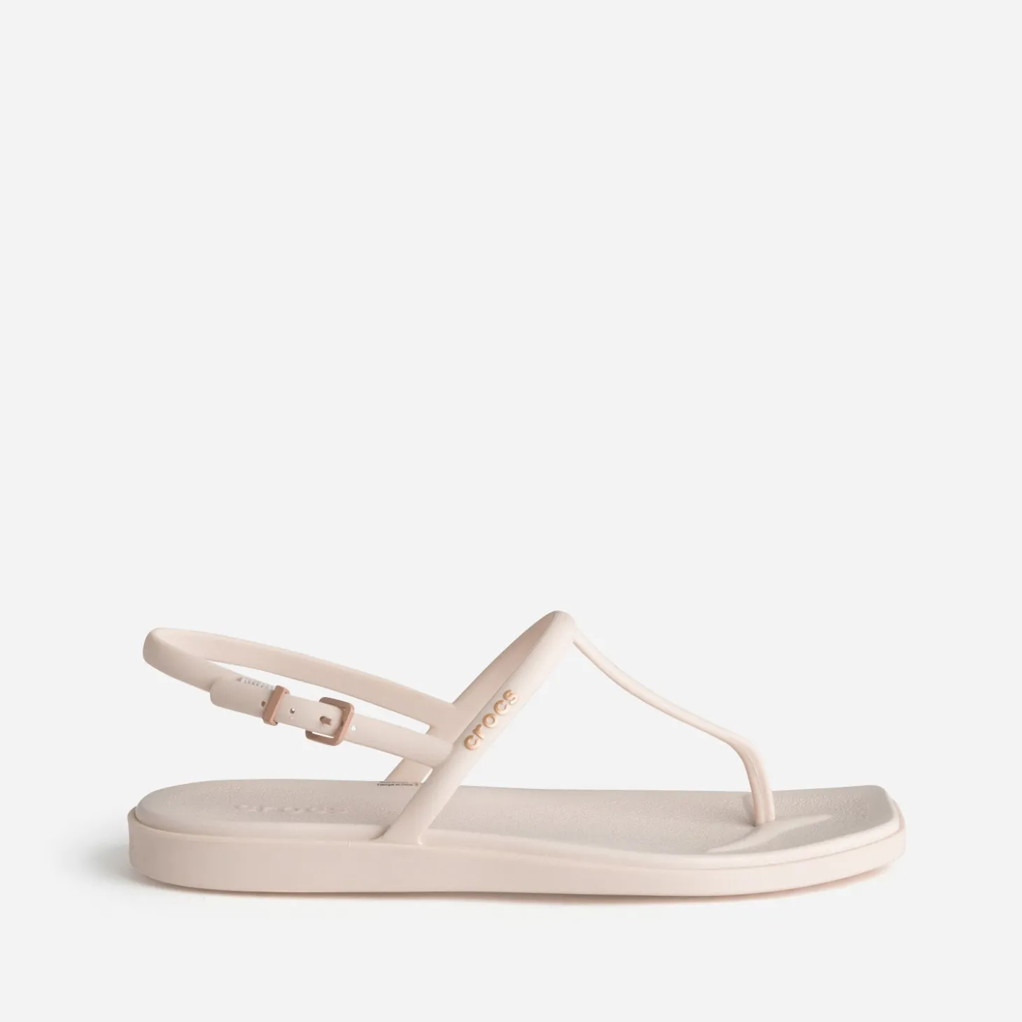 Sandale-tong CROCS écru rosé