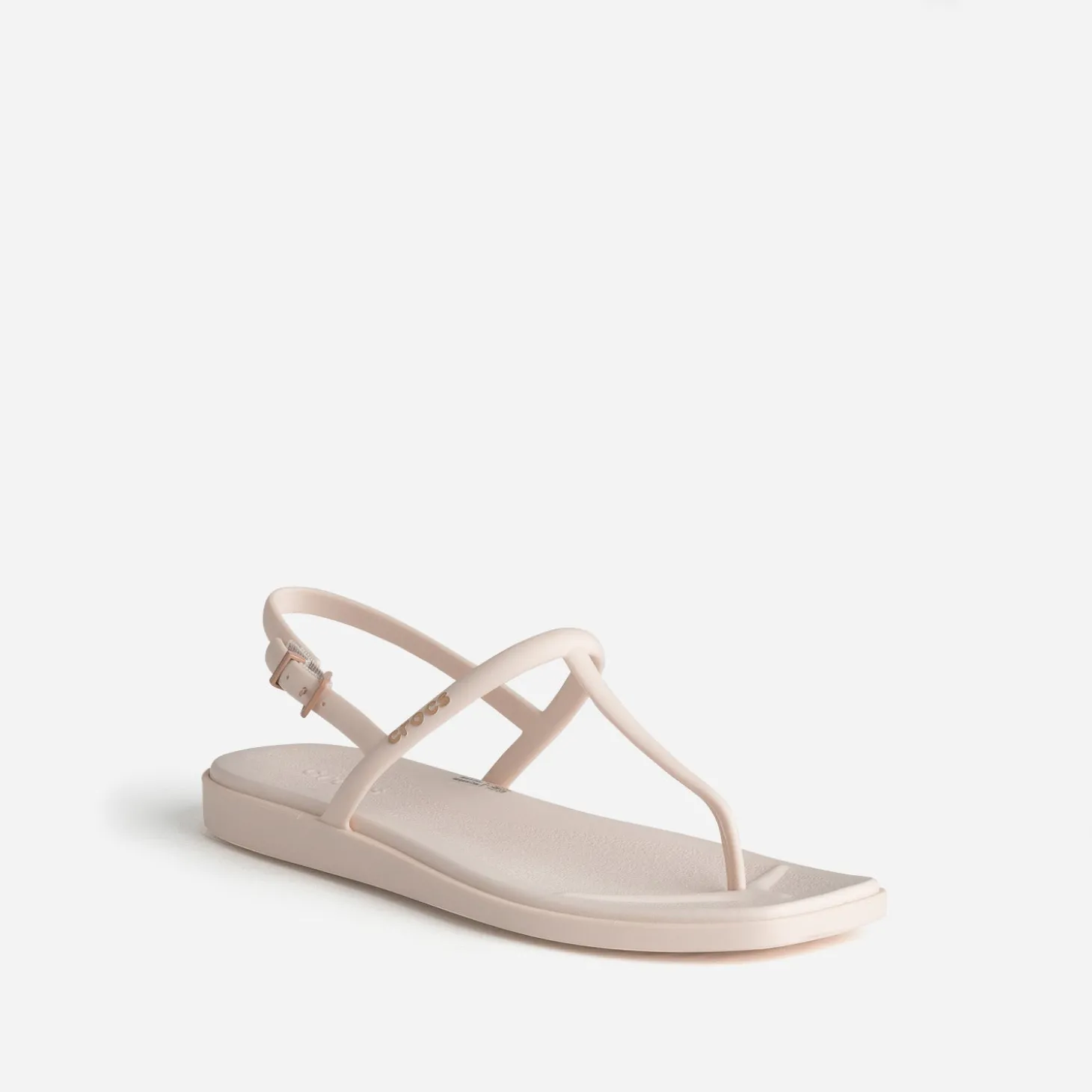 Sandale-tong CROCS écru rosé