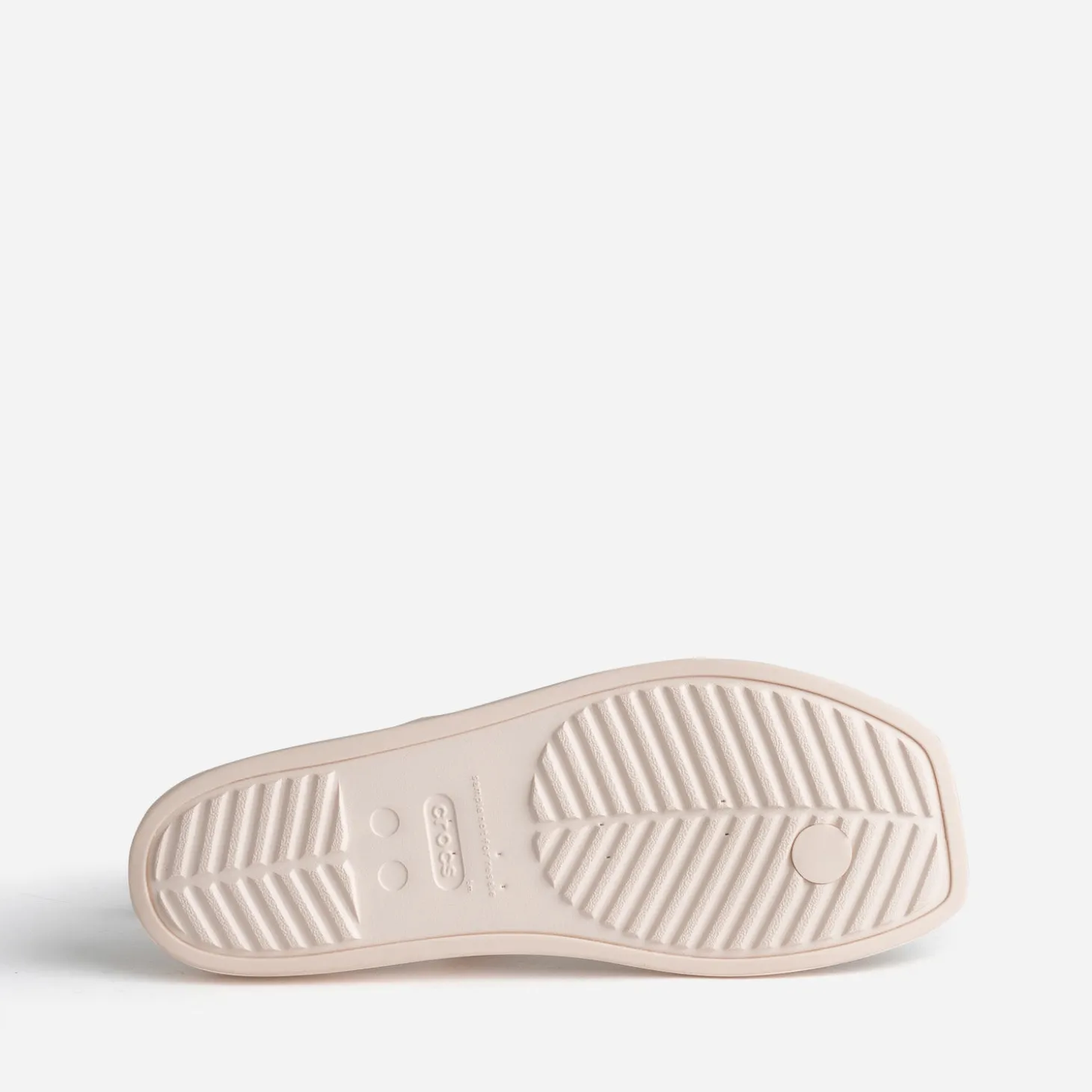 Sandale-tong CROCS écru rosé