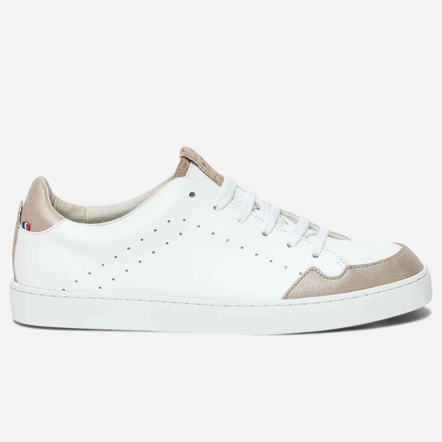 Tennis 1927 blanche femme en cuir éco-conçu