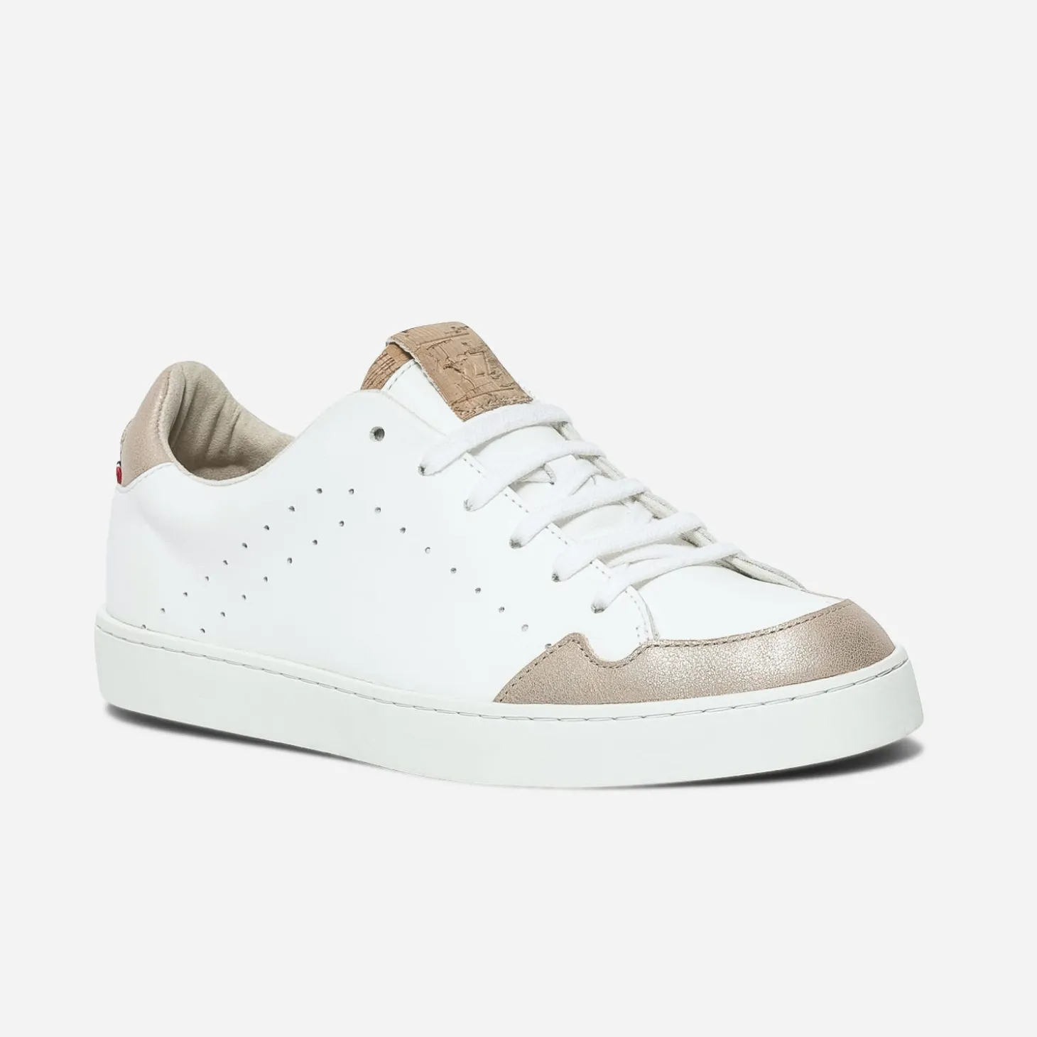 Tennis 1927 blanche femme en cuir éco-conçu