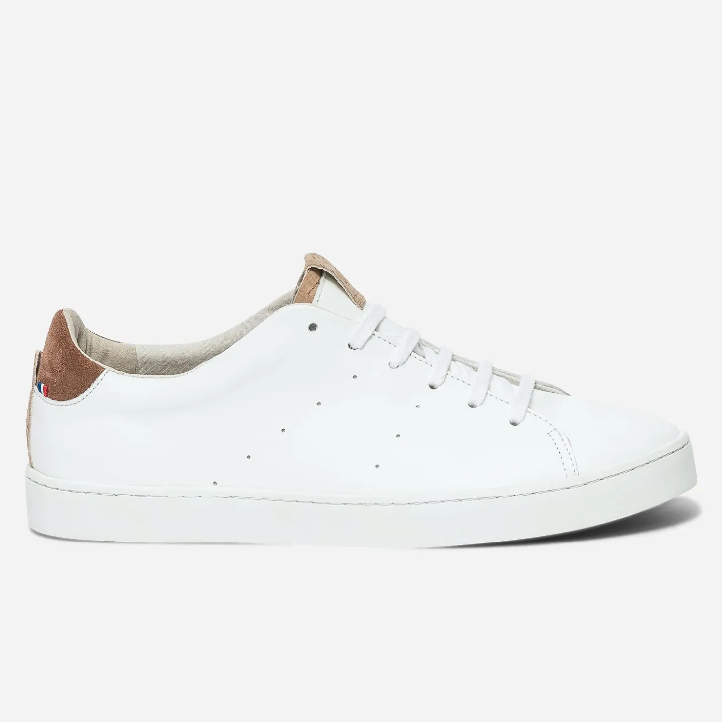 Tennis 1927 blanche homme en cuir éco-conçu (43 au 45)
