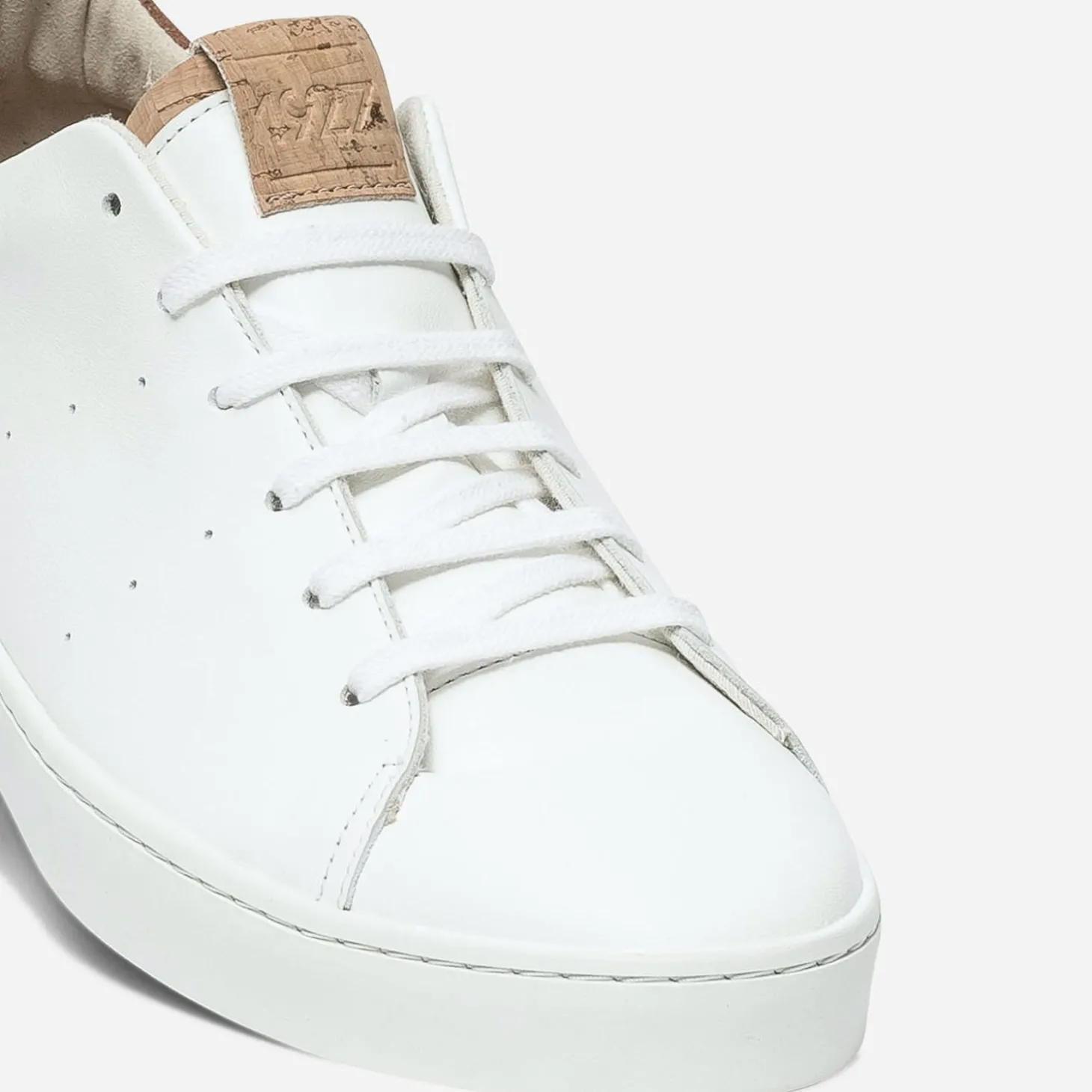 Tennis 1927 blanche homme en cuir éco-conçu (43 au 45)