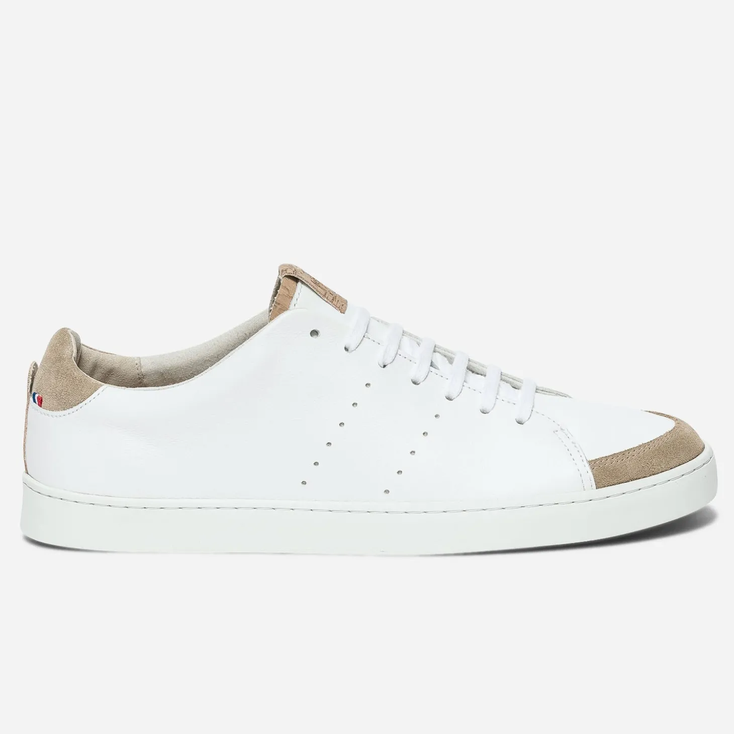 Tennis 1927 blanche homme en cuir éco-conçu (43 à 45)