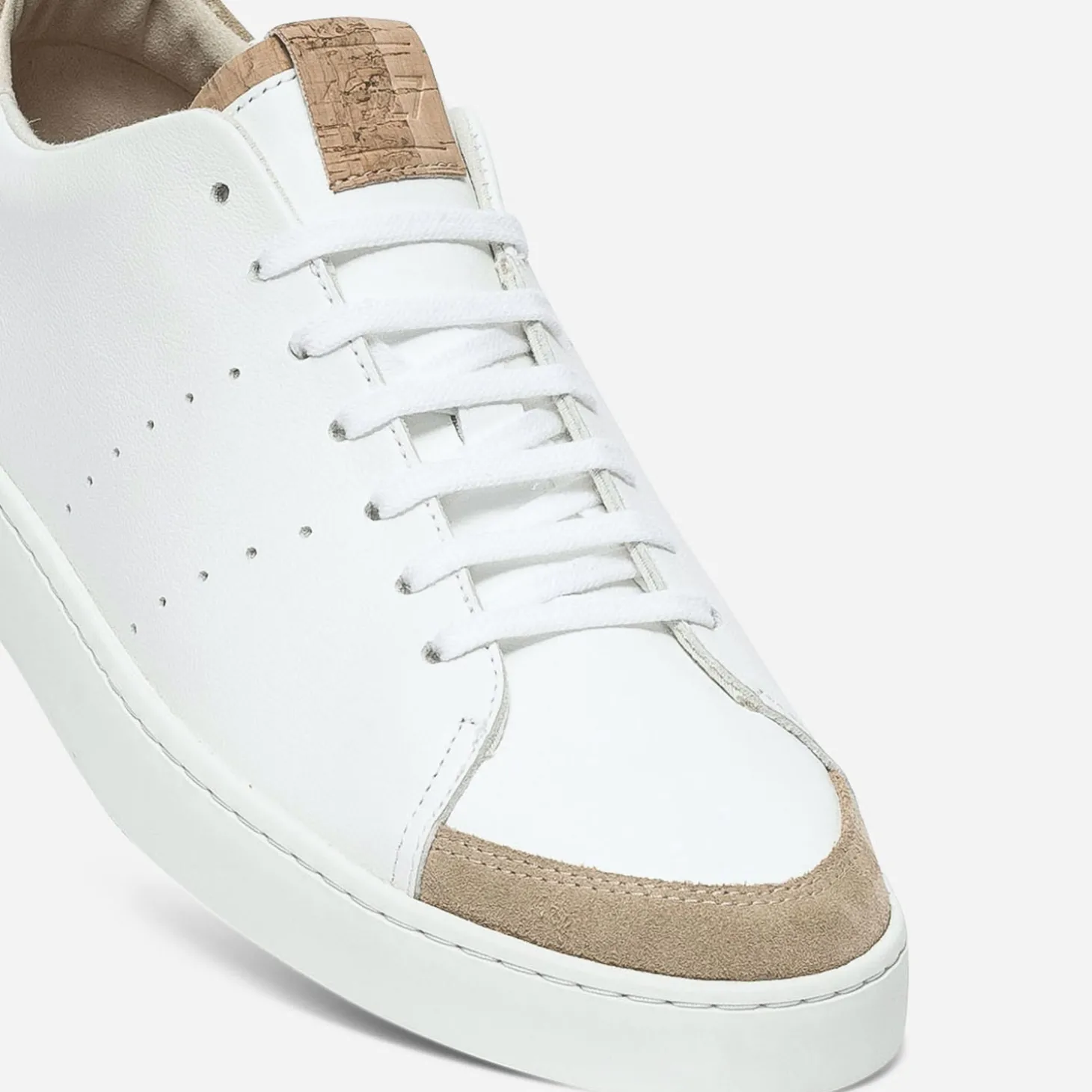 Tennis 1927 blanche homme en cuir éco-conçu (43 à 45)