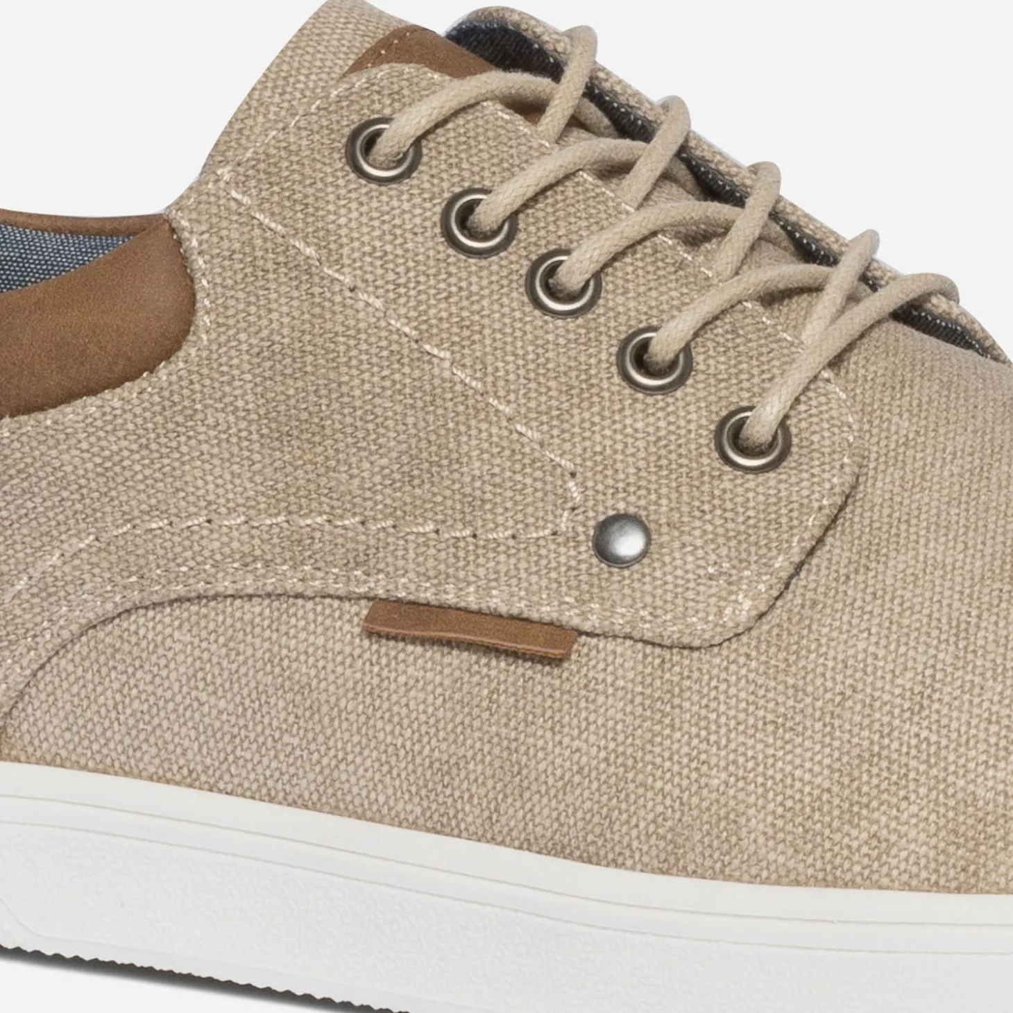 Tennis beige en textile