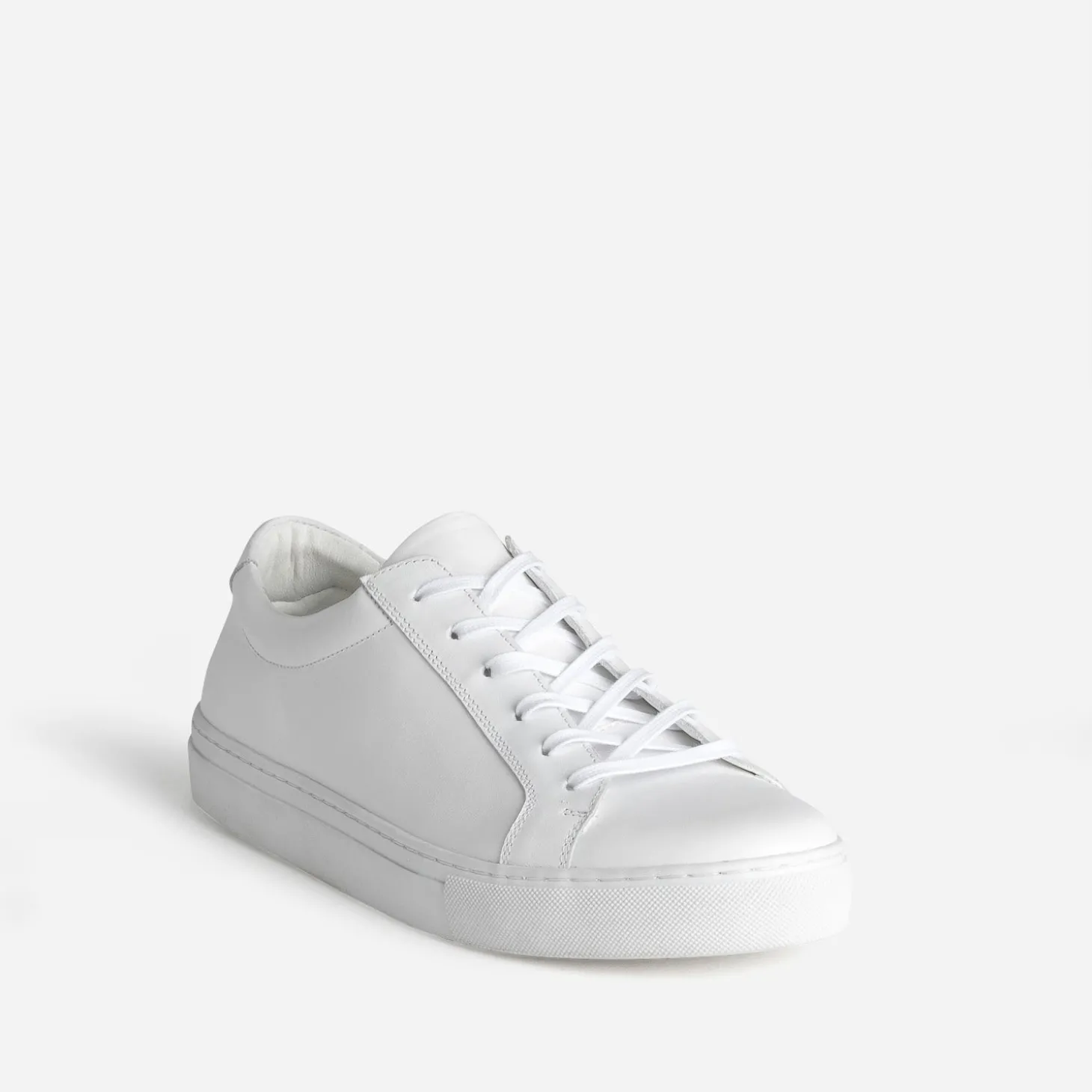 Tennis blanche cuir
