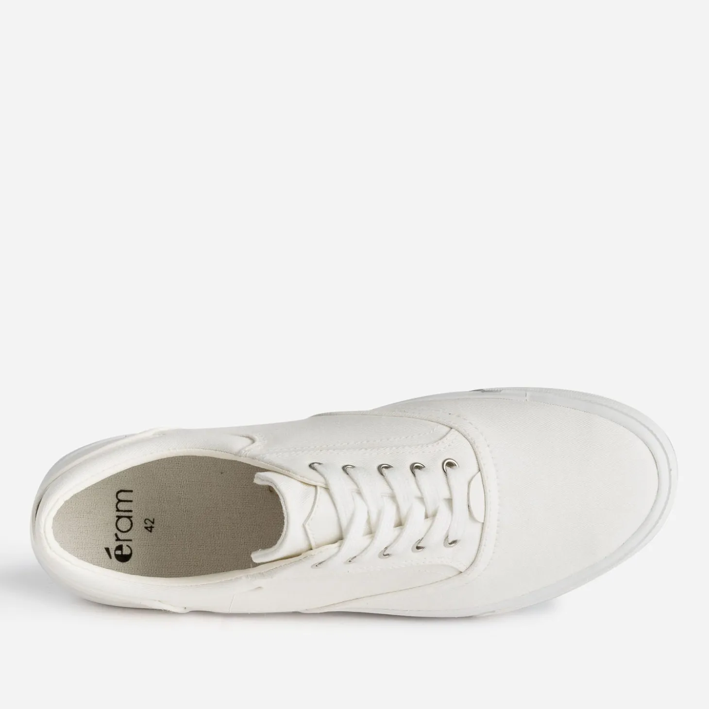 Tennis blanche en toile