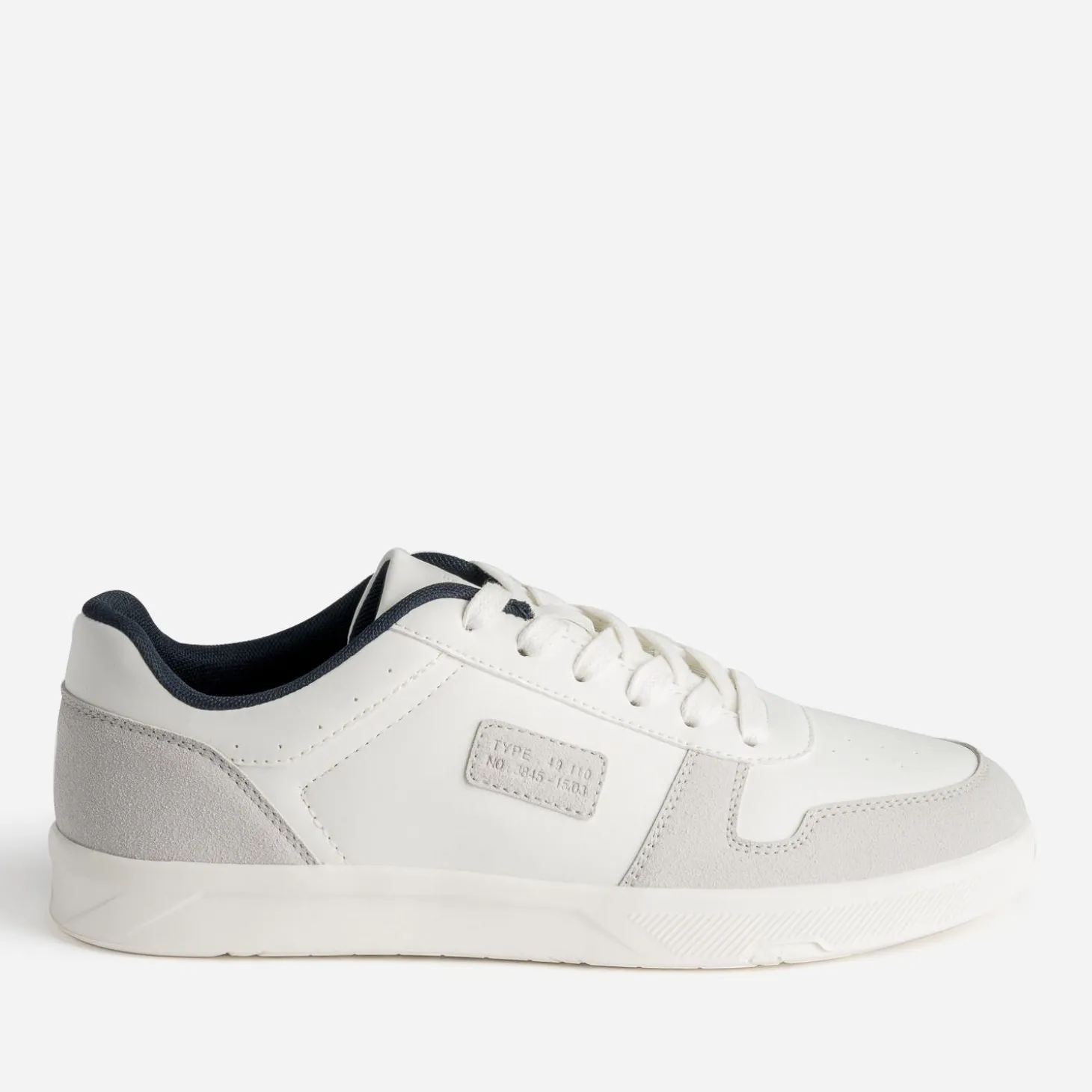 Tennis blanche, gris clair et marine
