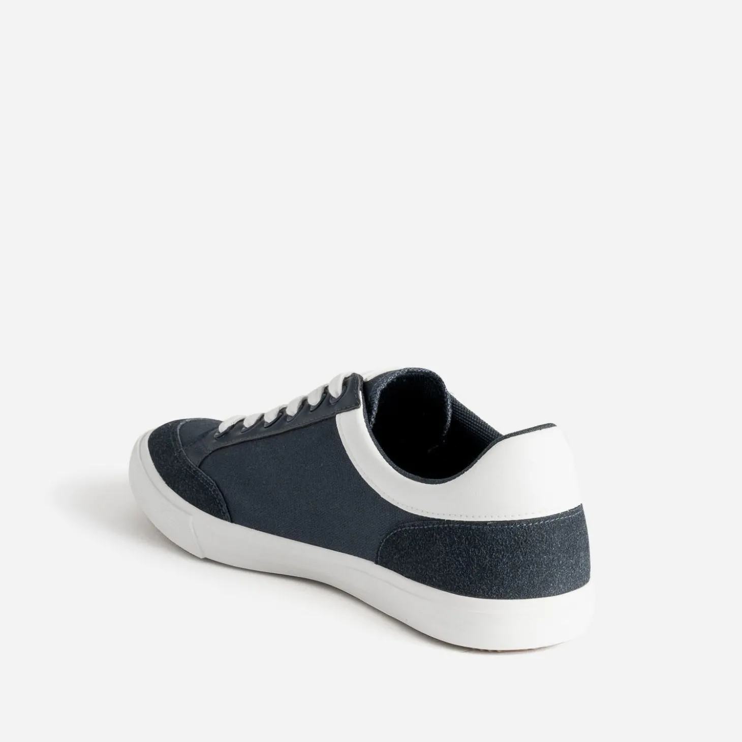 Tennis bleu marine en toile