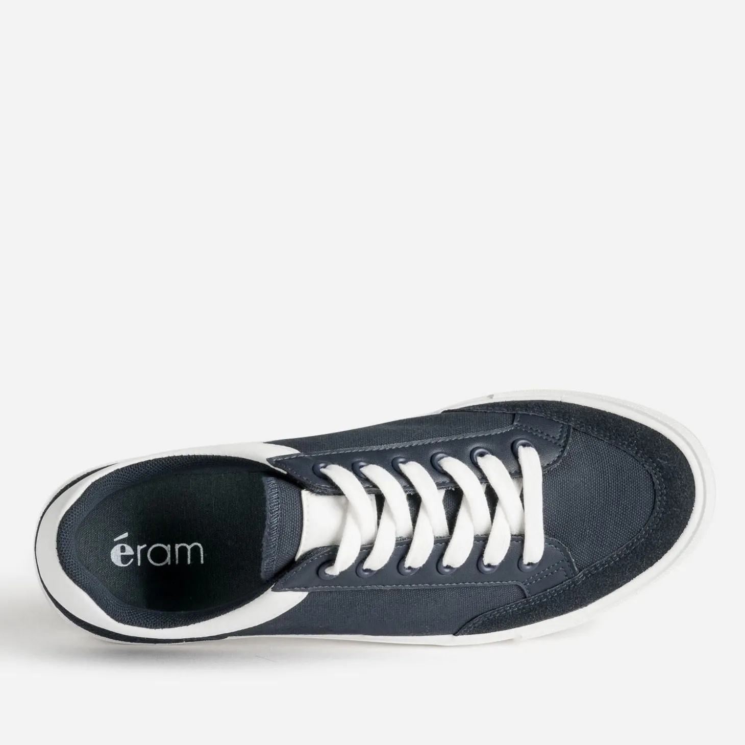 Tennis bleu marine en toile