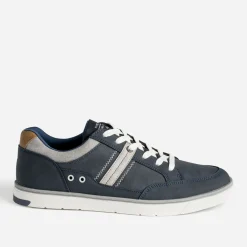 Tennis bleu marine et gris