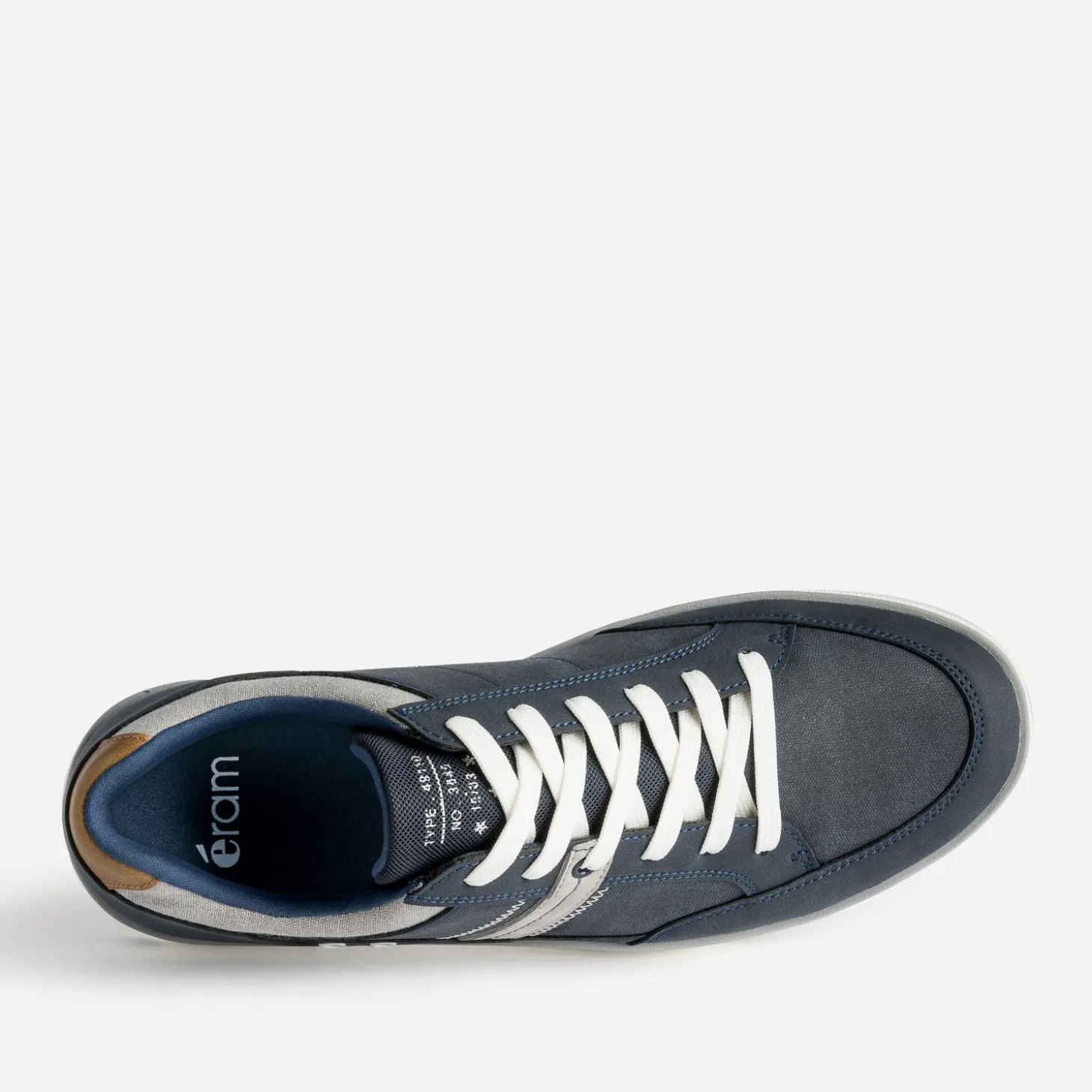 Tennis bleu marine et gris