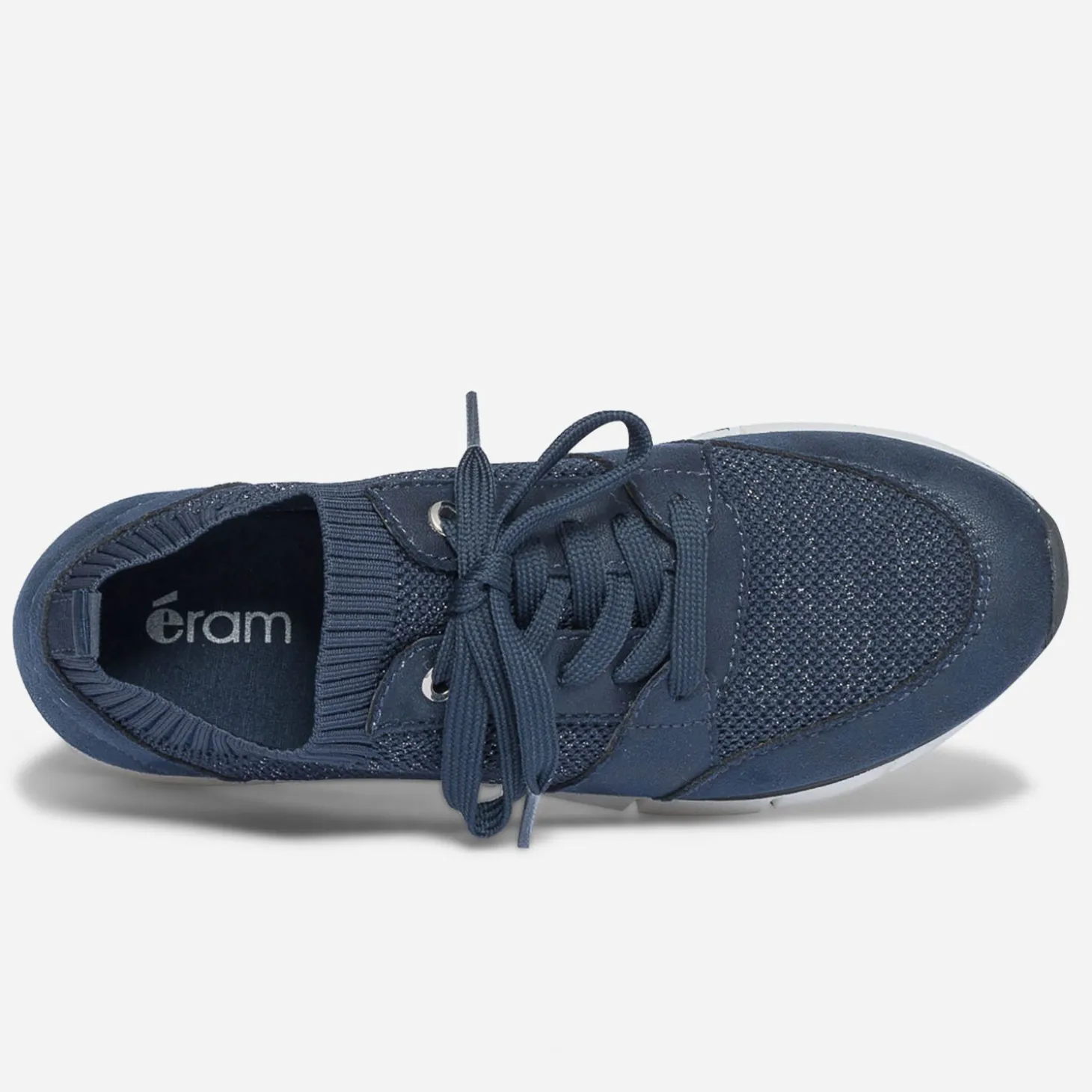 Tennis bleu marine tricotée