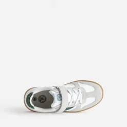 Tennis BUGGY blanche, grise, verte