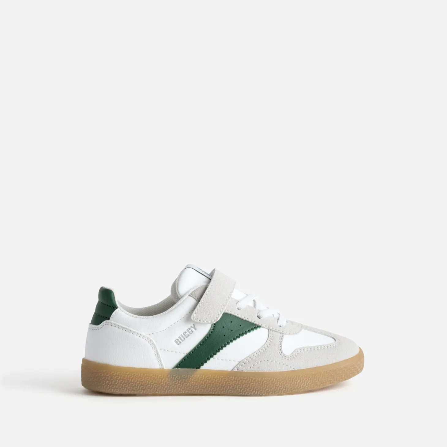 Tennis BUGGY blanche, grise, verte
