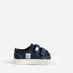 Tennis BUGGY marine toile façon jean