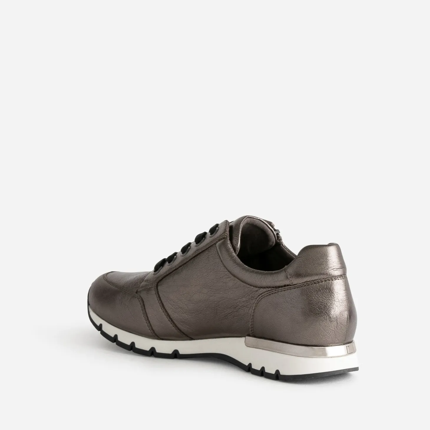 Tennis CAPRICE bronze en cuir