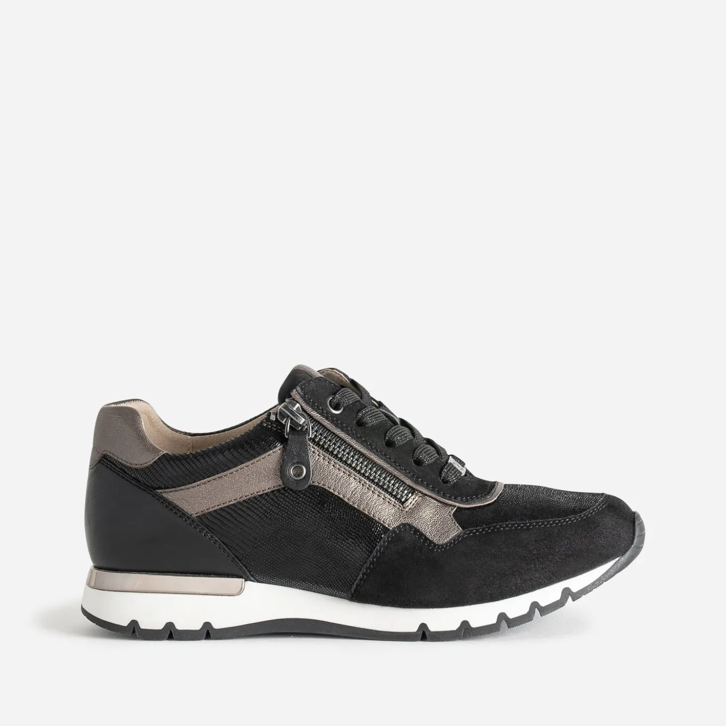 Tennis CAPRICE noire et bronze