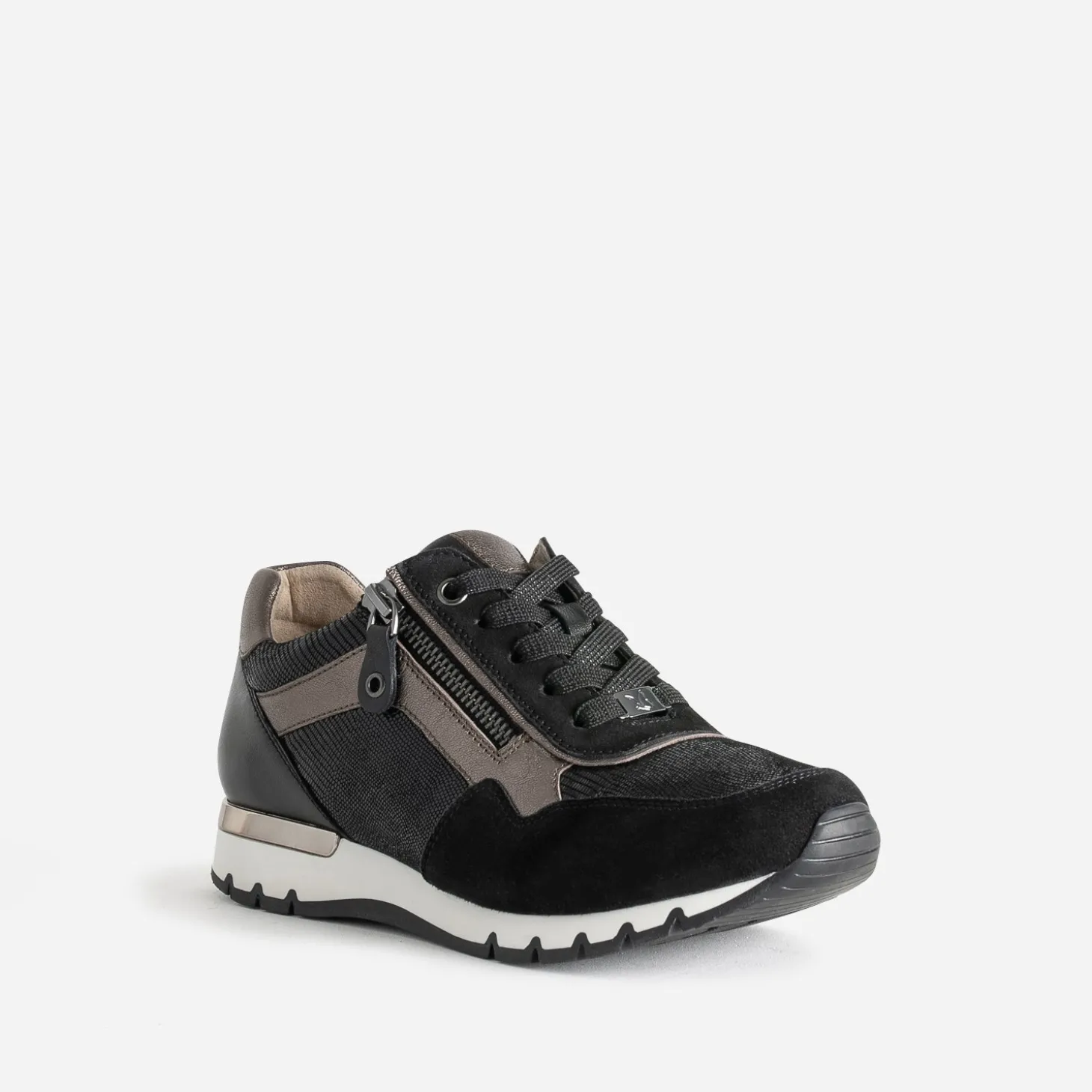 Tennis CAPRICE noire et bronze