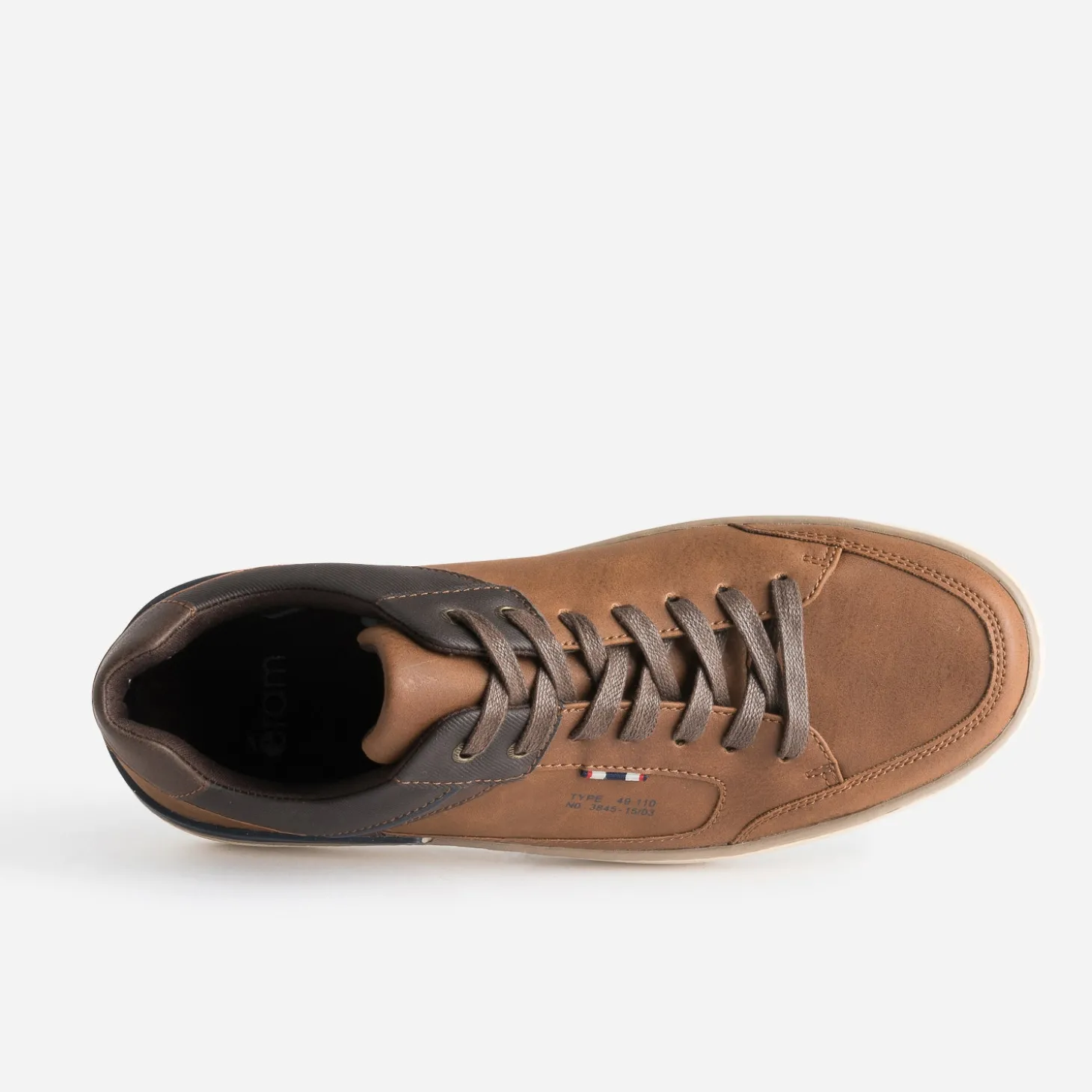 Tennis cognac et marron