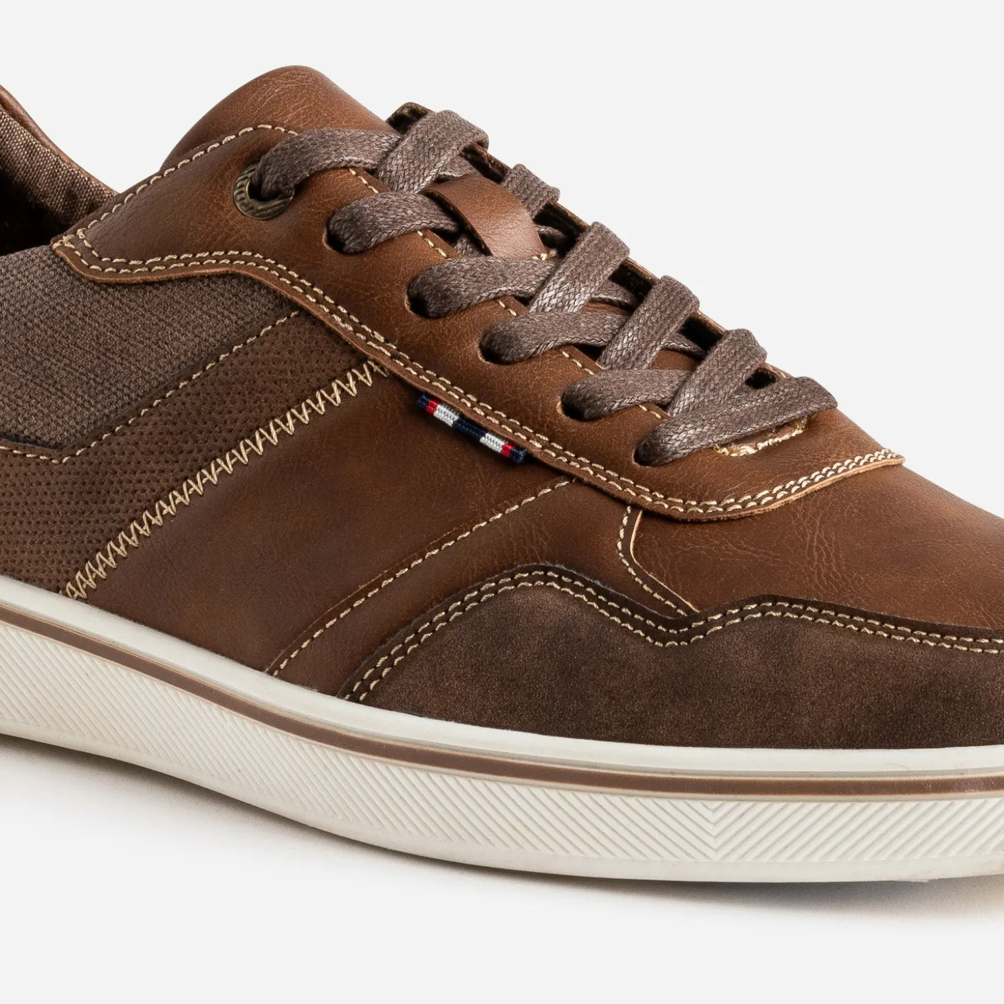 Tennis cognac homme