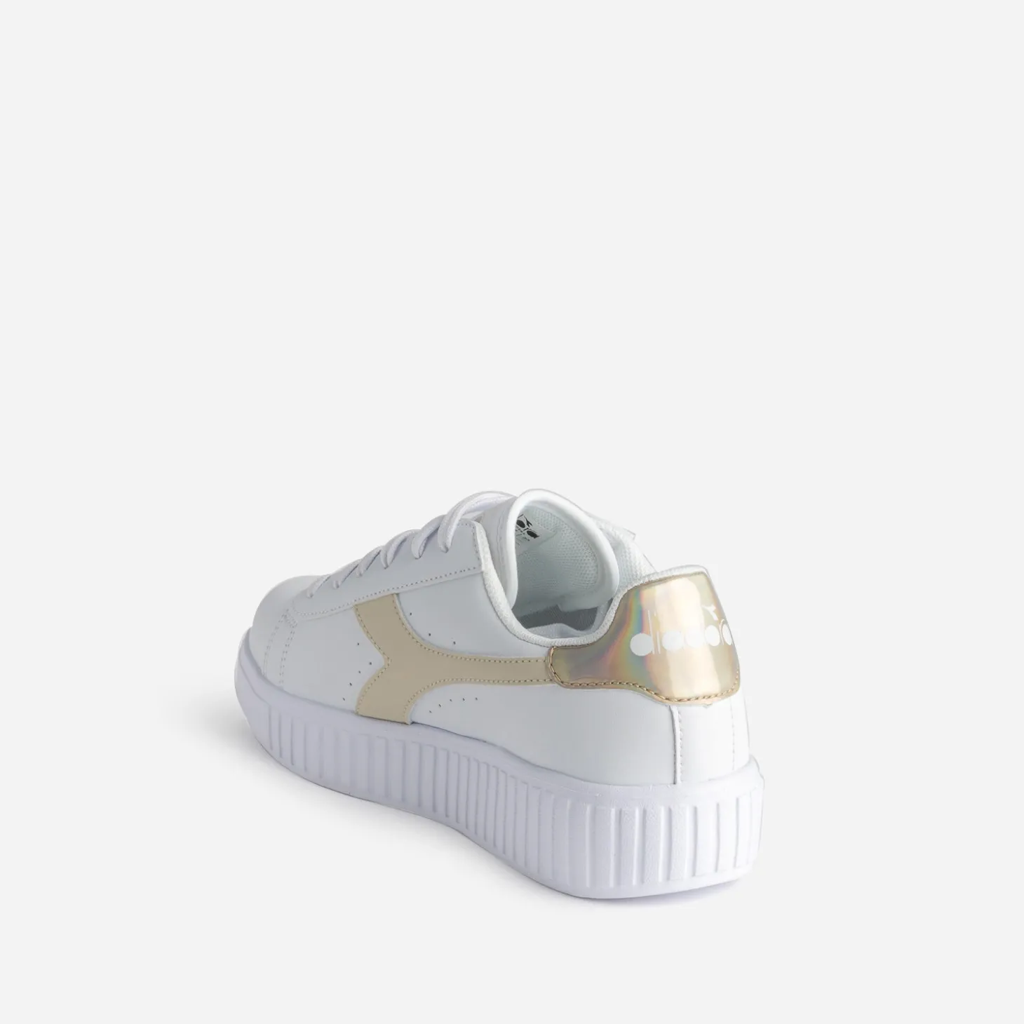 Tennis DIADORA blanche et beige