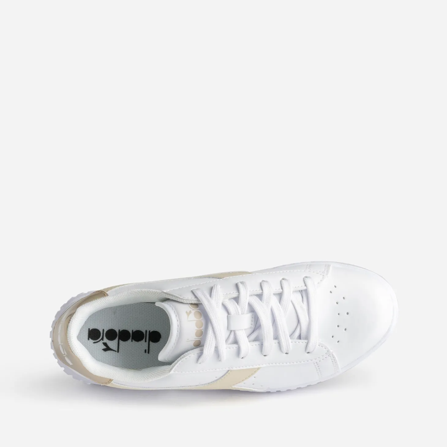 Tennis DIADORA blanche et beige
